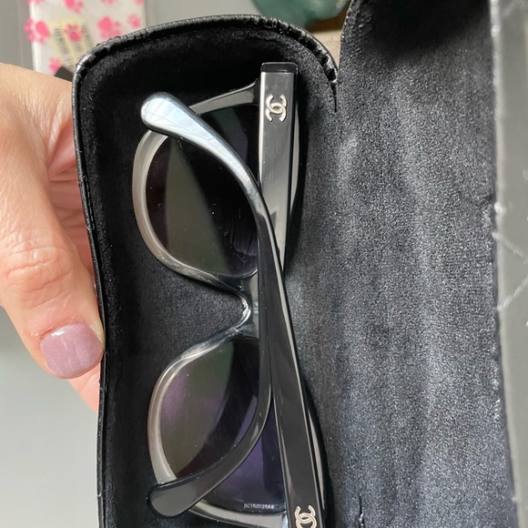 Brand new Chanel sunglasses with case! main image 5